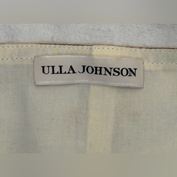 Ulla Johnson Denia Belted Tie-Dyed Vest in Beige Cotton Size 2 - Picture 10 of 16